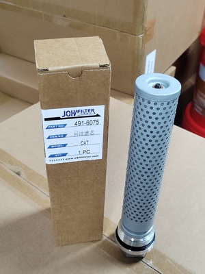 Filter Excavator Engine Parts Hydraulic Filter 491-6075 4916075 For E323 E320 E320GC E336
